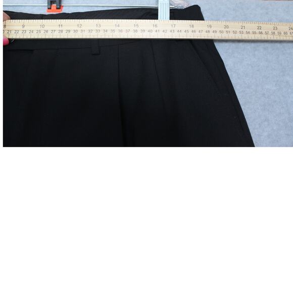Ralph Lauren Wool/Polyester Blend Black Pants Mens Size 38W 32L PO4900040741 - Picture 2 of 6